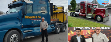 Jacques Dubé, un vétéran du transport routier! On célèbre ses 60 années dans le camionnage. Mathieu Caron de Grayson participe à La Balade de Rêve et Pierre Labrie de Bernières débarque au studio