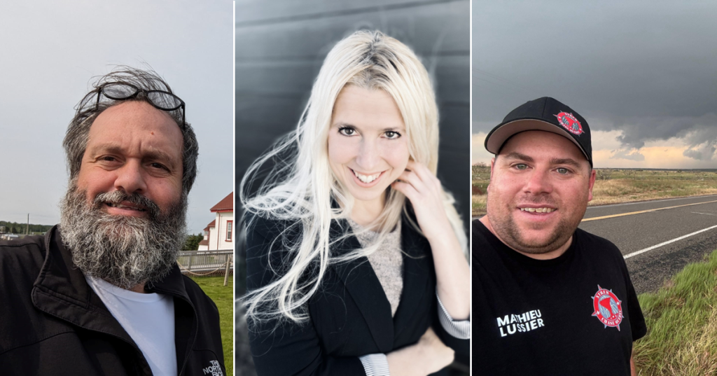 Claude Gizelo de Prince Logistiques, Julie Lesage du Texas et Mathieu Lussier de Xtrem Chase Québec discutent de la faillite de Pride Group Logistics, de politique américaine et de l'ouragan Milton lors d'un podcast.