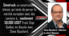 Steve Bouchard revient dans ce podcast sur son passage au grand salon de camions de Hanovre, en Allemagne.