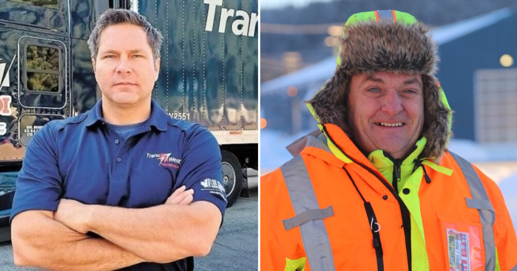 Podcast avec Pascal Gaudet de Trans-West, Harold Michaud d'Escorte Routière Baie-Comeau et Louise Tourigny avec un témoignage de remerciement à un camionneur.