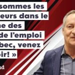 Jean Raymond, qui est promoteur et qui parle dans ce podcast de la Foire de l'Emploi du Camionnage.