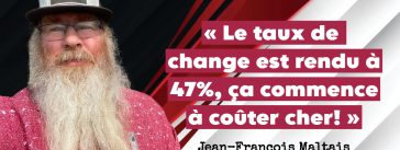 Jean-François Maltais, qui dans cette entrevue, discute des coûts et du transport vers les États-Unis.