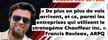 Francis Rouleau, directeur général de L'ARPQ, discute de formation chez les camionneurs et des chauffeurs inc.