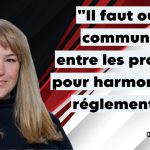 Isabelle Perron, qui discute dans ce podcast du transport des règlements concernant le camionnage hors-normes et du Groupe Bellemare.