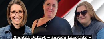 Chantal Dufort, Kareen Lapointe et Laurie Brouillet font parties de ce podcast qui parle de SSPT Camionneurs, Santé mentale et du métier de camionneuse!