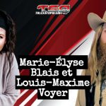 Marie-Élyse Blais et Louis-Maxime Voyer, qui discute dans ce podcast dédié aux camionneurs.