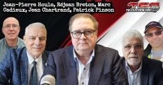 Jean-Pierre Houle, Marc Cadieux, Réjean Breton, Jean Chartrand sur le stratagème Chauffeur Inc et Patrick Pinson de la France.