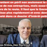 Entrevues suite à la conférence de presse sur le stratagème chauffeur inc avec les intervenants suivants, Marc Cadieux, Réjean Breton et Jean Chartrand.