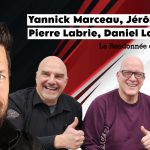 Yannick Marceau, qui parle dans ce podcast d'actualité, ainsi que Jérôme Veer, Pierre Labrie et Daniel Lamanque, qui discutent de la Randonnée des Transporteurs pour Opération Enfant Soleil.