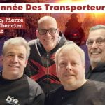 Dominic Beaulac, Pierre Labrie, Benoit Therrien et Yvan Domingue, qui parlent dans ce podcast de la Randonnée des Transporteurs au profit d'Opération Enfant Soleil.