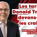 Louis Levesque, Président du Comité Politiques publiques ASDEQ – Association des économistes québécois, qui aborde l'économie et les tarifs de Trump dans ce podcast.