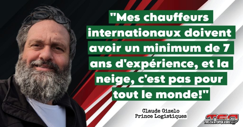 Claude Gizelo, président chez Prince Logistique, qui parle dans ce podcast du manque de formation, de la sécurité en dénoncant certains manques lors de location de camions.