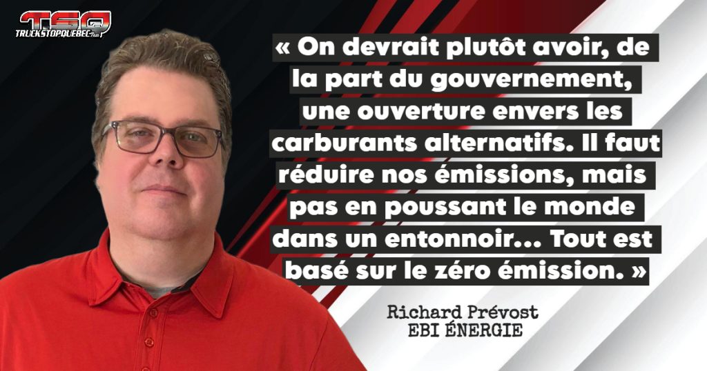 Richard Prévost de EBI Énergie, qui nous parle dans ce podcast de son mémoire sur le Projet de loi 81 et des énergies alternatives.