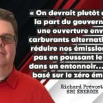 Richard Prévost de EBI Énergie, qui nous parle dans ce podcast de son mémoire sur le Projet de loi 81 et des énergies alternatives.