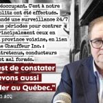 Marc Cadieux, PDG de l’Association du Camionnage du Québec, souligne un bilan préoccupant des opérations de Contrôle Routier Québec, mettant en lumière les infractions commises autant par les camions d’ici que ceux provenant de l’extérieur.