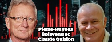 Pierre-Hugues Boisvenu et Claude Quirion, qui s'adressent aux camionneurs dans ce podcast en abordant l'actualité, la politique et les relations amoureuses.