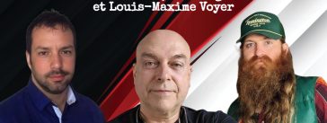 Dave Beaulieu, Luc Sergerie et Louis-Maxime Voyer qui parle camionnage dans ce podcast.