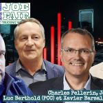 La Radio des Camionneurs présente son podcast avec les invités Charles Pellerin, Jean Raymond de la Foire de l'emploi du camionnage, Luc Berthold du Parti Conservateur du Canada et Xavier Barsalou-Duval du Bloc Québécois.
