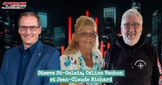 Steeve St-Gelais de Boisaco, Céline Vachon comptable et Jean-Claude Richard, qui parlent tarifs, politique et impôts dans ce podcast sur le camionnage.