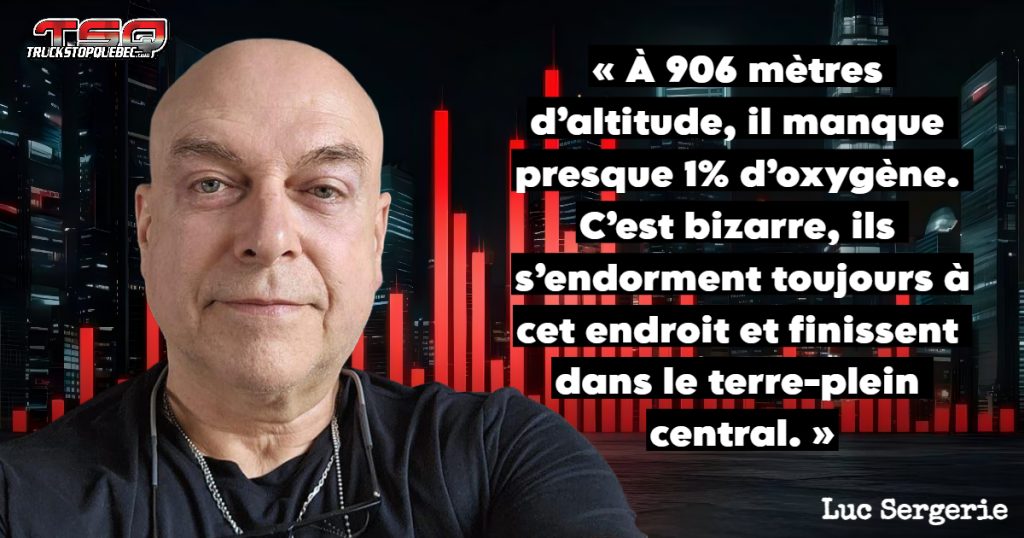 Luc Sergerie, camionneur et ambulancier, qui nous parle camionnage et de la Réserve Faunique des Laurentides dans ce podcast.