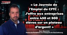 Dave Beaulieu, directeur adjoint du CFTC qui invite les entreprises à la Journée de l'Emploi du Camionnage le 12 mars prochain.