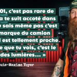 Louis-Maxime Voyer avec qui on discute du camionnage et de la conduite en condition hivernale dans ce podcast.