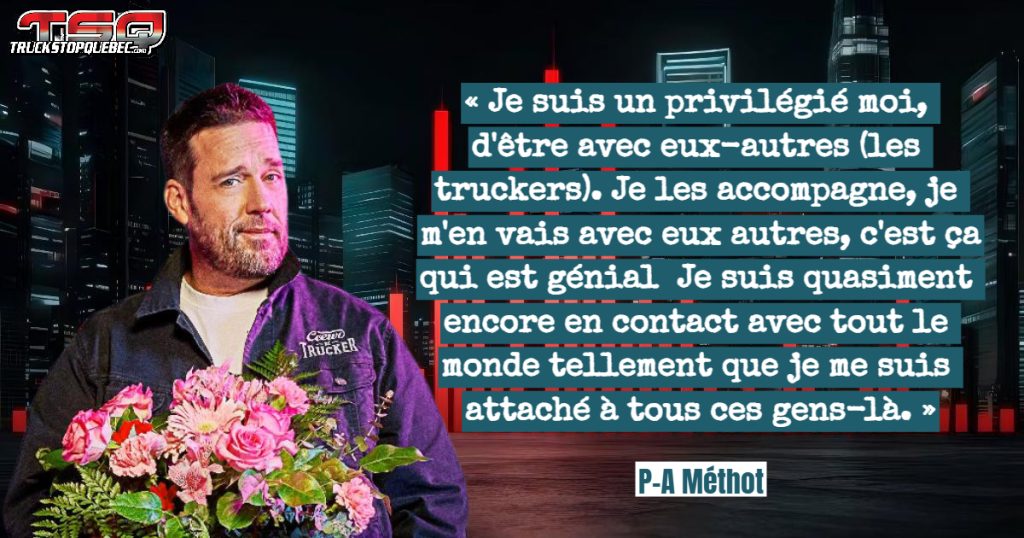 PA Méthot qui se confie sur son expérience à l'animation de Coeur de Trucker, alors que la saison 3 débute!