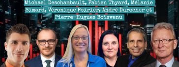 Michael Deschambault, Fabien Thyard, Mélanie Simard, Véronique Poirier, André Durocher et Pierre-Hugues Boisvenu font partis de ce podcast sur l'actualité et le camionnage.