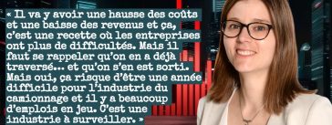 Florence Jean-Jacobs, Économiste principale chez Desjardins, discute des tarifs et de l'économie dans ce podcast du camionnage.
