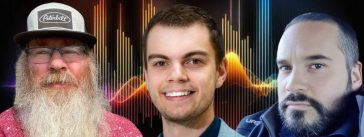 Jean-François Maltais, Jimmy Chabot et Charles Pellerin, qui participent à ce podcast sur la radio des camionneurs de Truck Stop Québec.