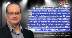 Steve Bouchard, rédacteur en chef Newcom Media – Transport Routier, qui participe à ce podcast du camionnage.