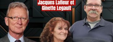 Pierre-Hugues Boisvenu, Jacques Lafleur et Ginette Legault, qui participent à ce podcast du camionnage.