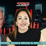 Pierre-Hugues Boisvenu, Nathalie Messias de Camo-Route et Denis Houde, alias Grognon, qui participent à ce podcast sur l'actualité et le camionnage.