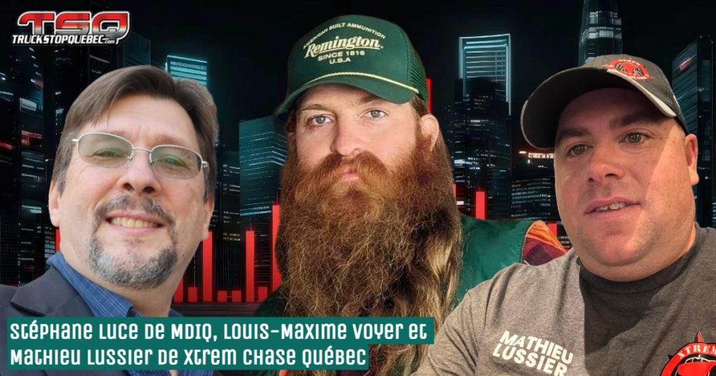 21 mai 2025 Stéphane Luce MDIQ, Louis-Maxime Voyer et Mathieu Lussier Xtrem Chase Québec qui discutent dans ce podcast d'enjeux sociaux, camionnage et tempêtes.