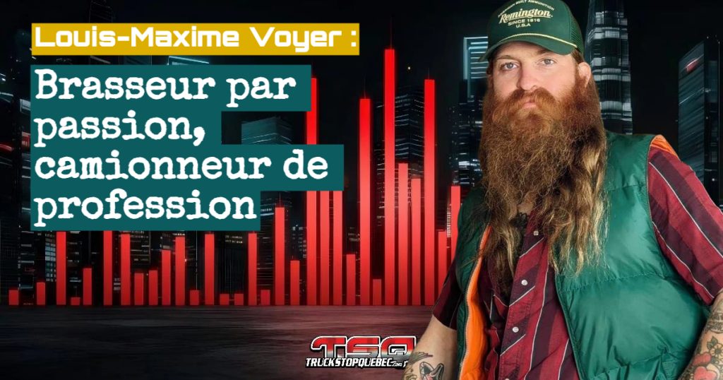 Marie Saint-Lo reçoit Louis-Maxime Voyer (photo) un camionneur spécialisé en citerne qui discute camionnage dans ce podcast.