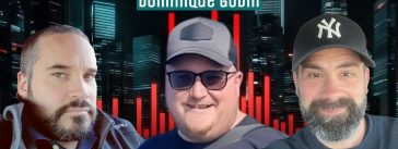 Charles Pellerin, Tony Charbonneau et Dominique Godin, qui discutent camionnage avec Marie Saint-Laurent dans ce podcast sur la radio des camionneurs.