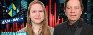 Pascale Gobeil et Guy Auger qui invitent les auditeurs à explorer les mines dans ce podcast dédié au monde du camionnage.