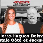 Pierre-Hugues Boisvenu, Chantale Côté de DR Recrutement, Benoit Therrien et Jacques Lebel, qui participent à ce podcast de la radio des camionneurs.