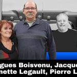 Pierre-Hugues Boisvenu, Jacques Lafleur, Ginette Legault et Pierre Labrie qui discutent politique, actualité, courses, camionnage et la Randonnée des Transporteurs dans ce podcast.