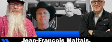 Jean-François Maltais, Richard Corbeil, Benoit Therrien et Pierre Labrie, qui nous parlent camionnage dans ce podcast.