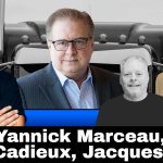 Yannick Marceau, Marc Cadieux, Benoit Therrien et Jacques Lebel, qui discutent actualité, camionnage et courses de camions dans ce podcast.