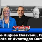 Pierre-Hugues Boisvenu, Mélanie Simard et André Durocher de ISAAC Instruments, Benoit Therrien et Michel Paquette de Avantages Camionneurs, qui parlent dans ce podcast de l'industrie du Camionnage.