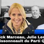 Yannick Marceau, Julie Lesage, Benoit Therrien et Alex Boissonneault du PQ, qui discutent actualité, politique et camionnage dans ce podcast sur Truck Stop Québec.