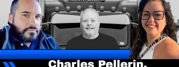 Charles Pellerin, Benoit Therrien, Marie-Élyse Blais et Max, qui nous parlent du camionnage et de rencontres.