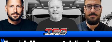 Yannick Marceau, Benoit Therrien et Julien Le Roux discutent actualité et camionnage sur La Radio des Camionneurs.