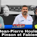 Jean-Pierre Houle, Benoit Therrien, Fabien Calvet et Patrick Pinson, qui parlent camions et chauffeur inc dans ce podcast du camionnage.