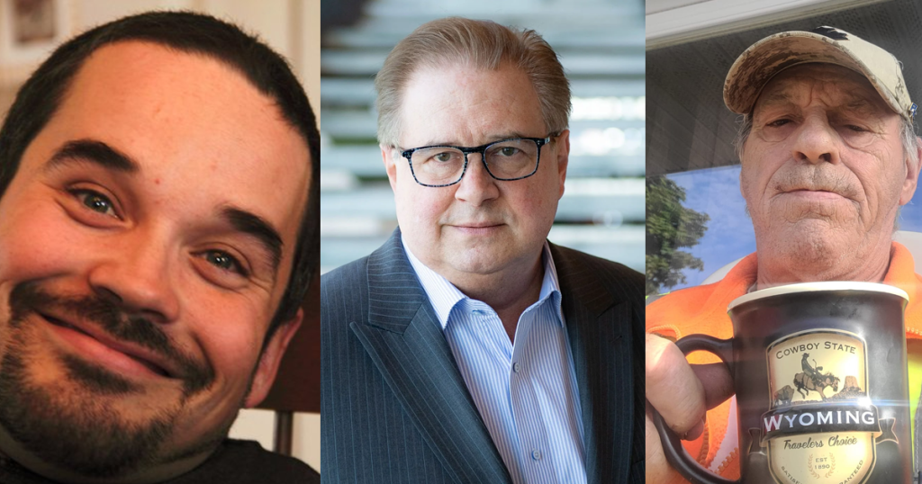 Charles Pellerin, Marc Cadieux et Denis Houde qui parlent camionnage dans ce podcast de Truck Stop Québec.