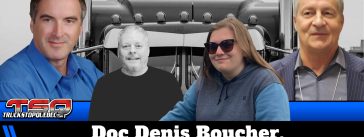 Dr Denis Boucher, Benoit Therrien, Laurie Brouillet et Jean Raymond qui nous parlent dans ce podcast de santé et nutrition, de camionnage et de la foire de l'emploi de Montréal.