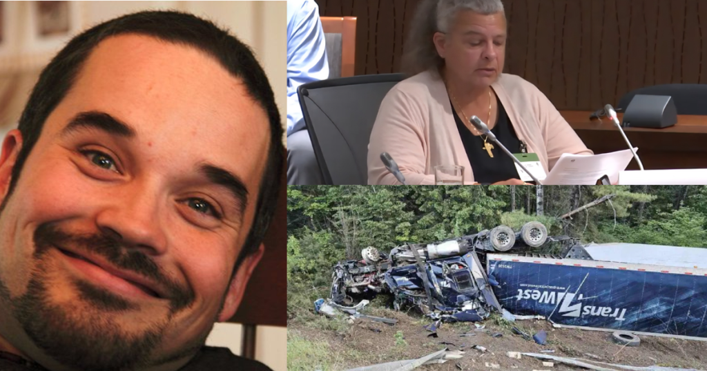 Charles Pellerin - Johanne Couture - Accident Transwest