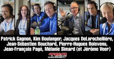 Pierre-Hugues Boisvenu, Jacques DeLarochellière, Jean-Sébastien Bouchard, Mélanie Simard, Patrick Gagnon, Jérôme Veer, Jean-François Pagé et Kim Boulanger en direct de la Conférence des Utilisateurs d'ISAAC Instruments (jour 1), sur Truck Stop Québec.